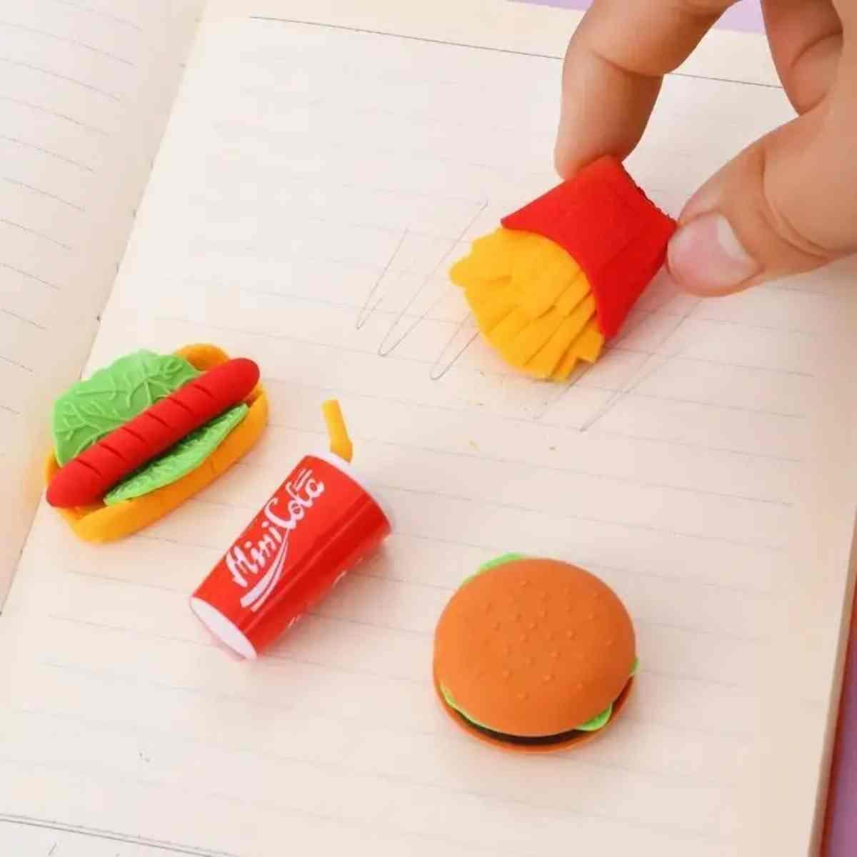 Goma Fast Food en blister