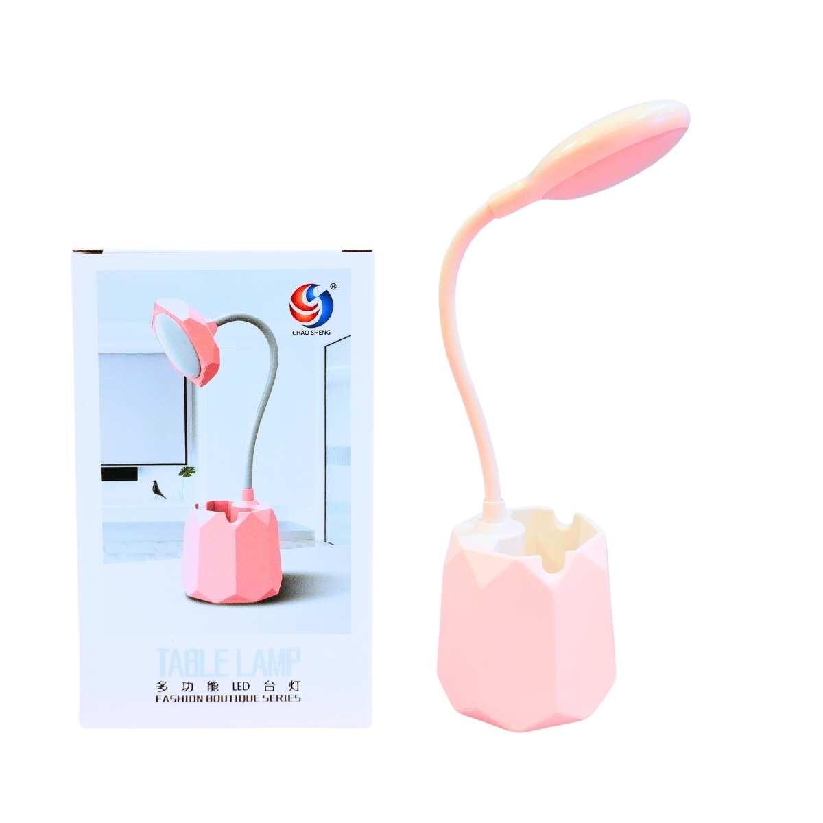 Lampara de escritorio c/ base portalapiz USB