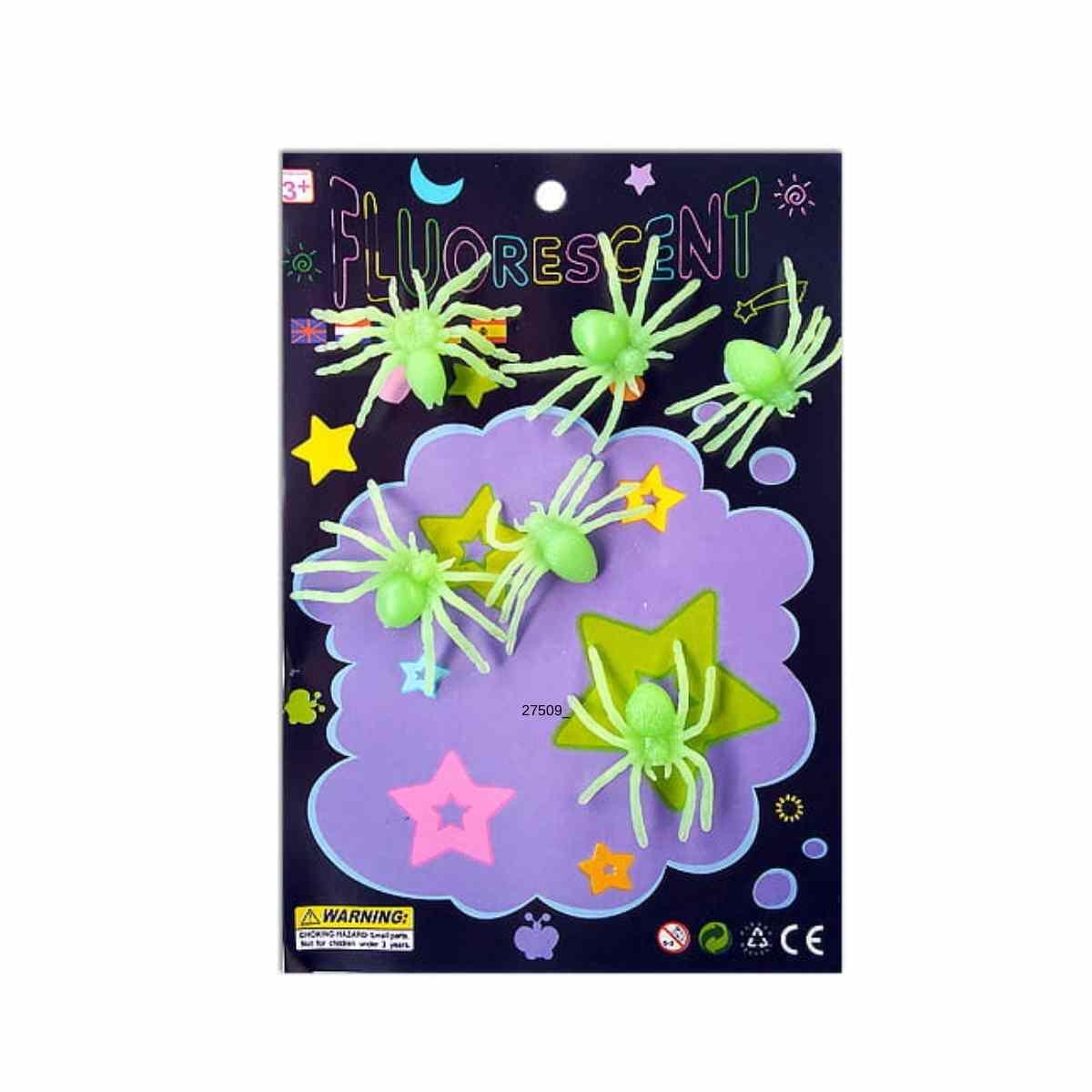 Sticker glow in the dark Arañas