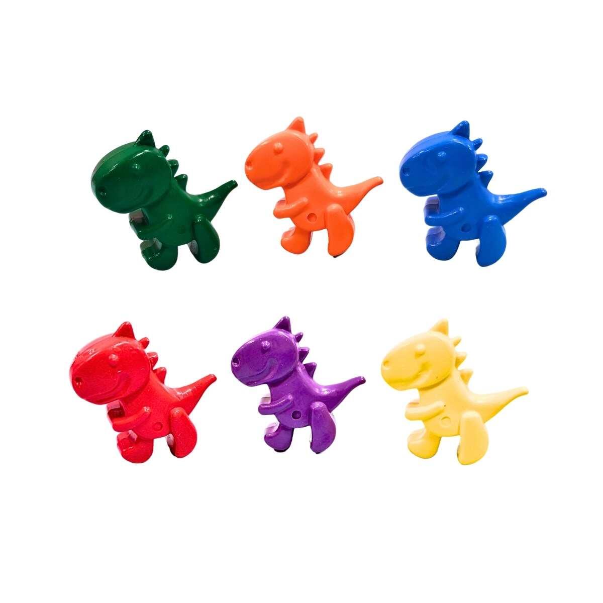 Crayones x 6 Dinos