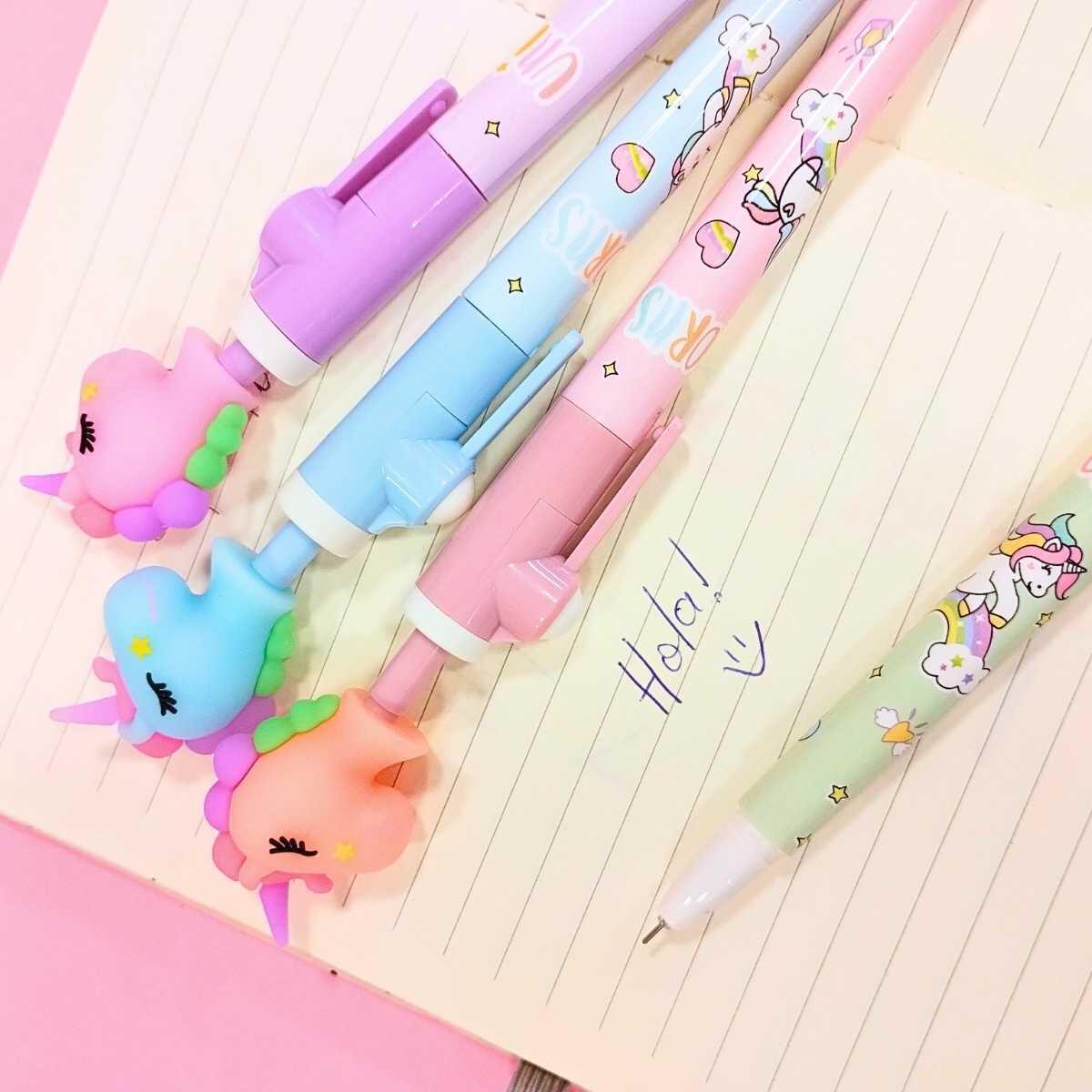 Boligrafo Unicornio sube y baja c/clip