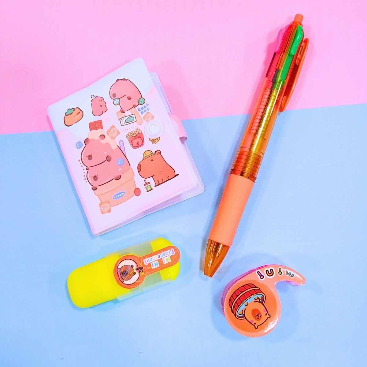 Set escolar Capybara