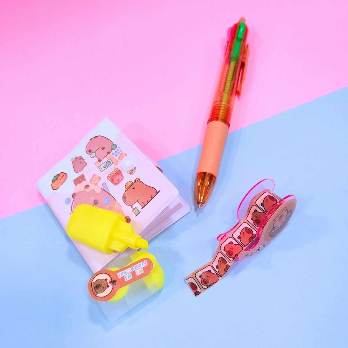 Set escolar Capybara