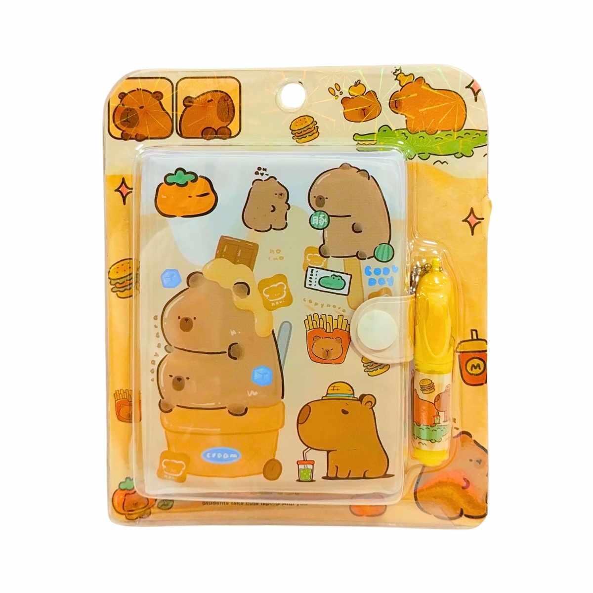 Libreta c/boligrafo Capybara