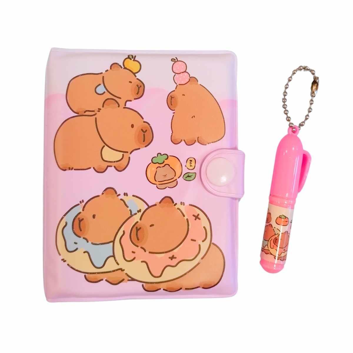 Libreta c/boligrafo Capybara