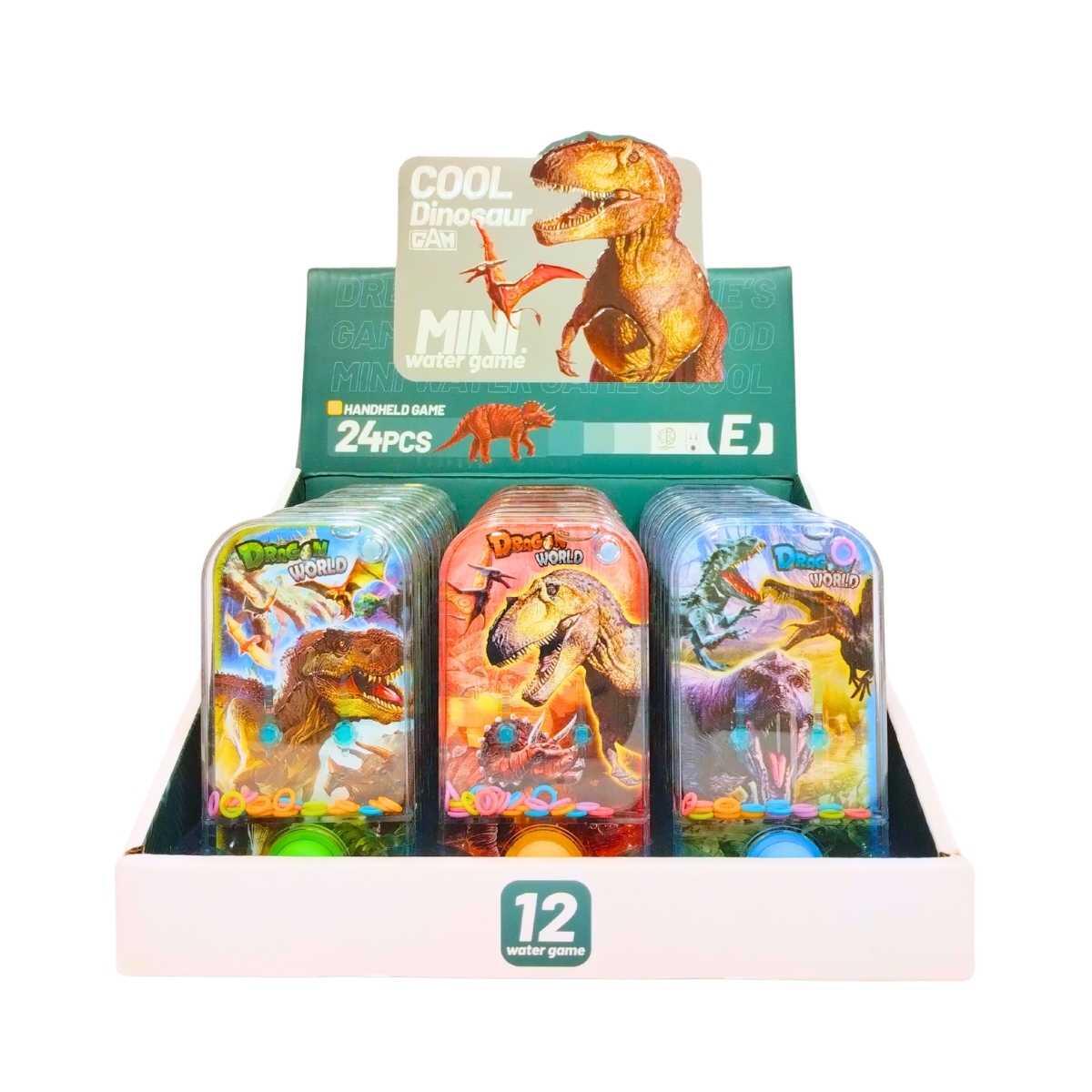 Juego de Agua mini Dino 1 boton