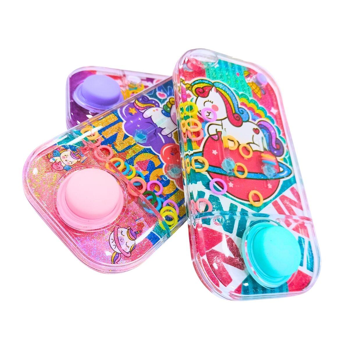 Juego de Agua mini Unicornio 1 boton