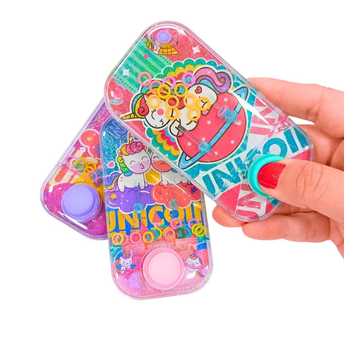 Juego de Agua mini Unicornio 1 boton