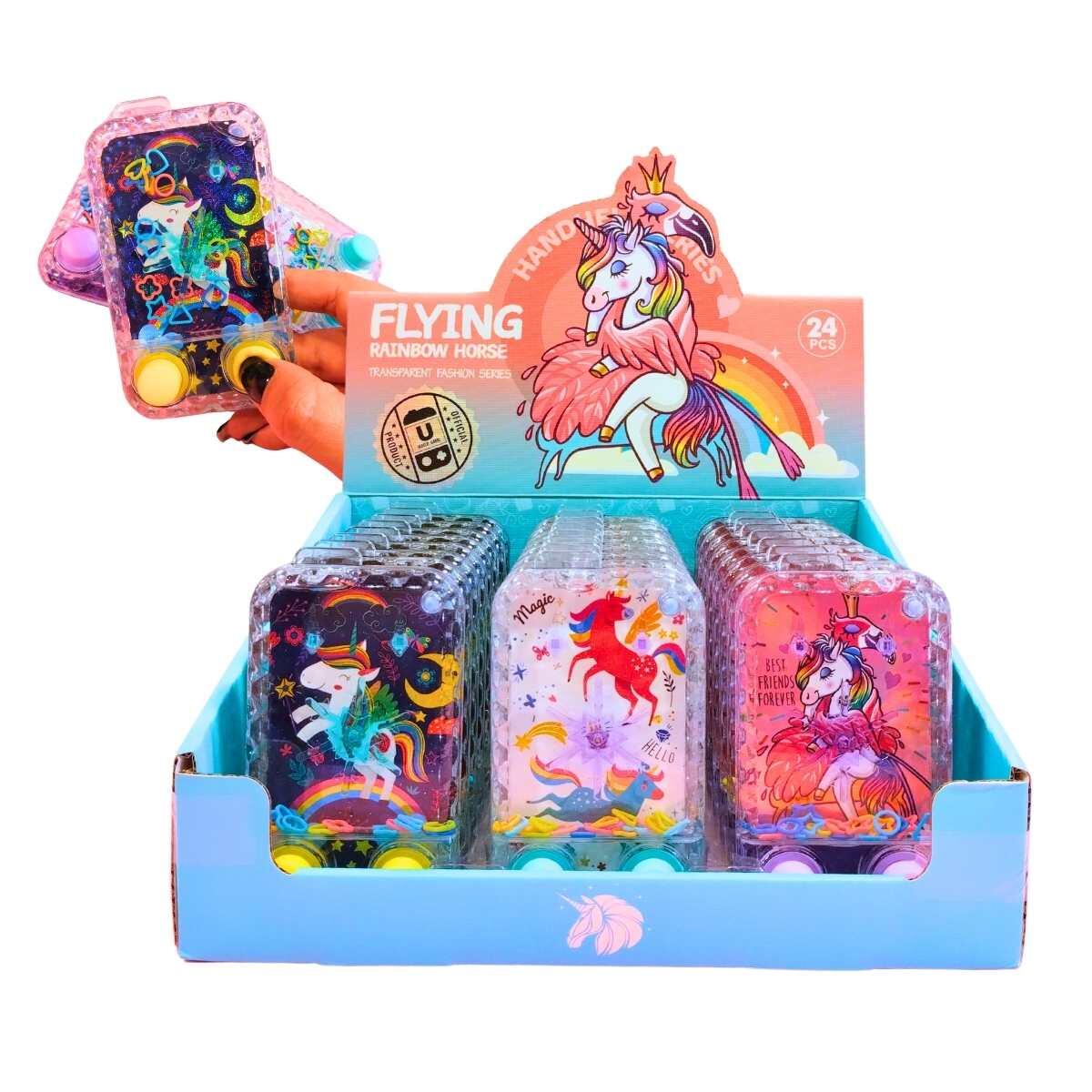 Juego de Agua Unicornio c/molinete 2 botones