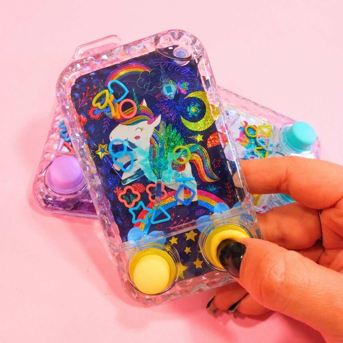 Juego de Agua Unicornio c/molinete 2 botones