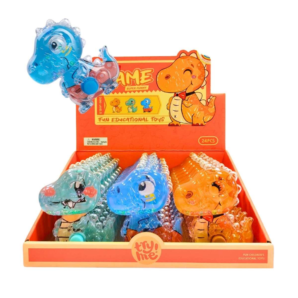 Juego de Agua Dino forma 1 boton