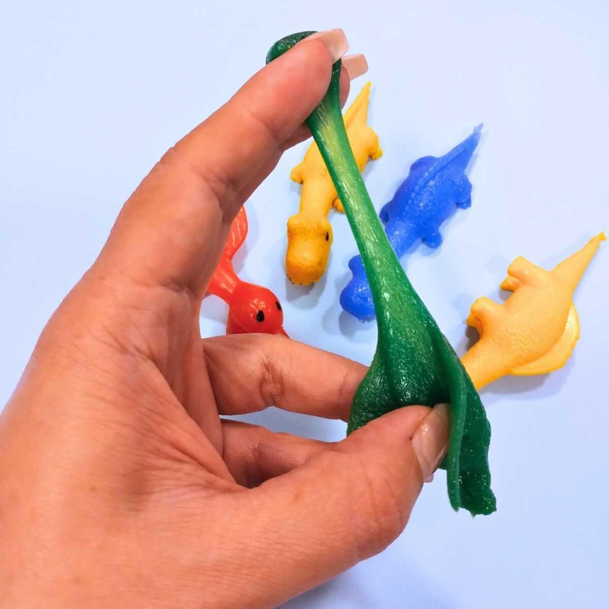 Squishy mini Dino x 2 para lanzar en blister