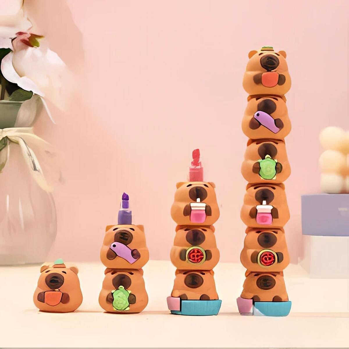 Resaltador x 5 colores Capybara