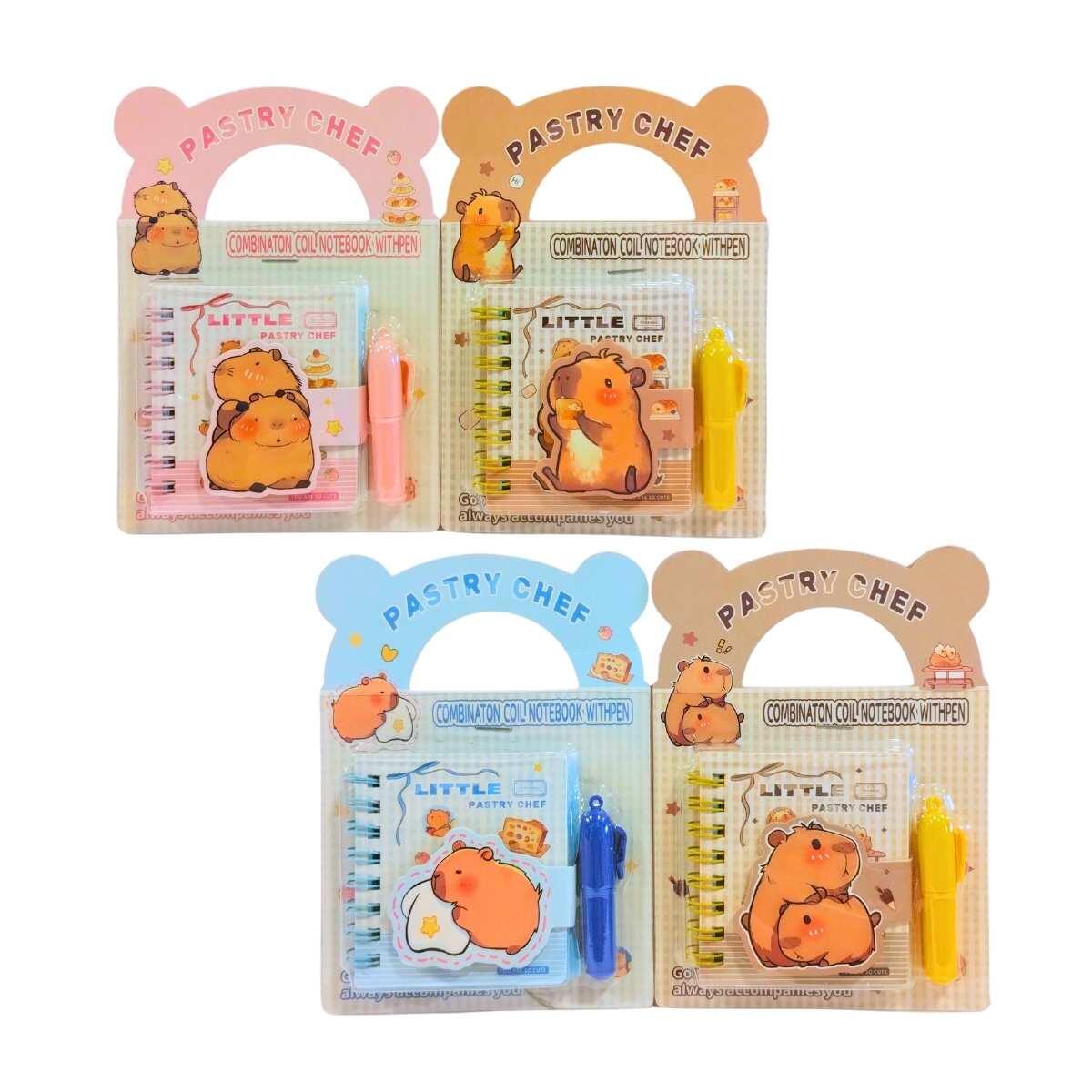 Libreta mini Capybara c/boligrafo
