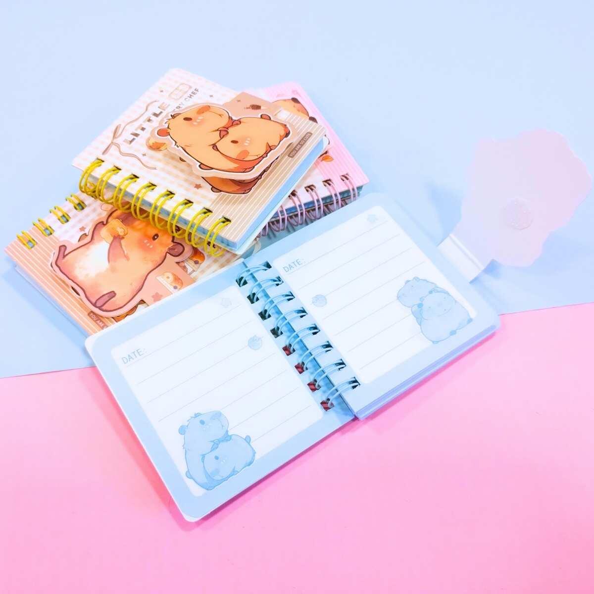 Libreta mini Capybara c/boligrafo