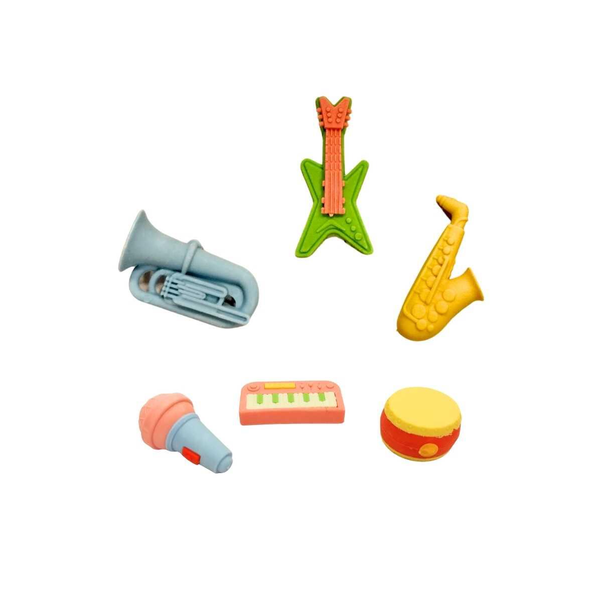 Goma Instrumentos musicales en blister