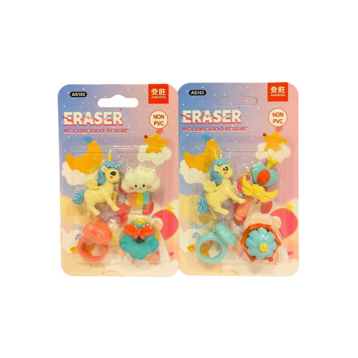 Goma Unicornio en blister