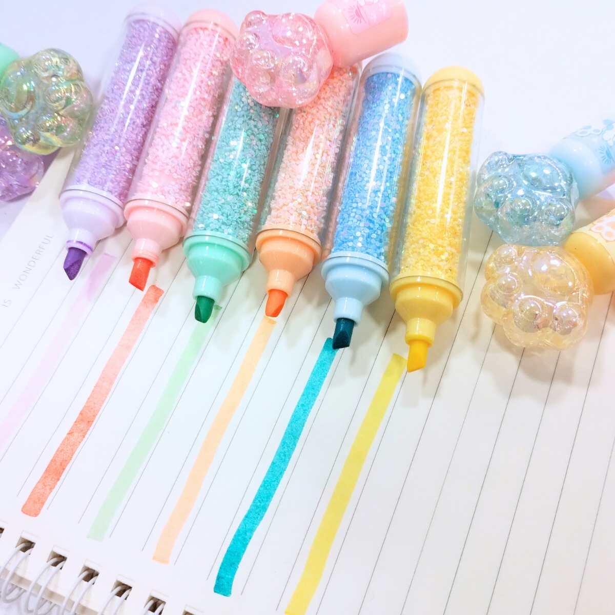Resaltador Huella cuerpo glitter