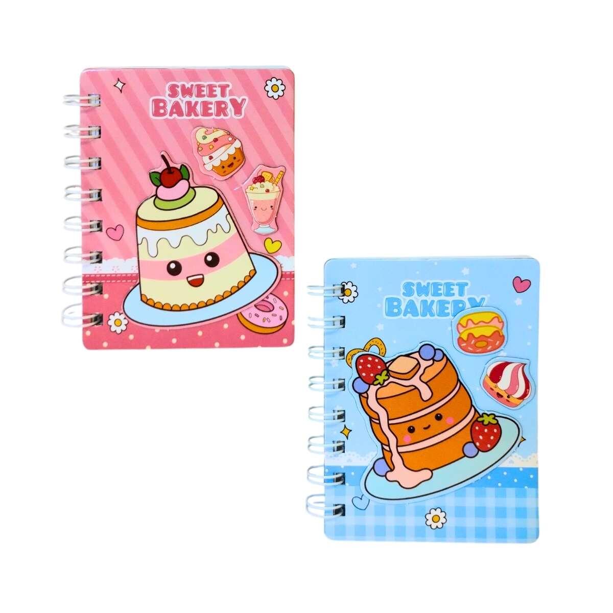 Libreta Dulces c/espiral e imanes - 60 hojas rayadas