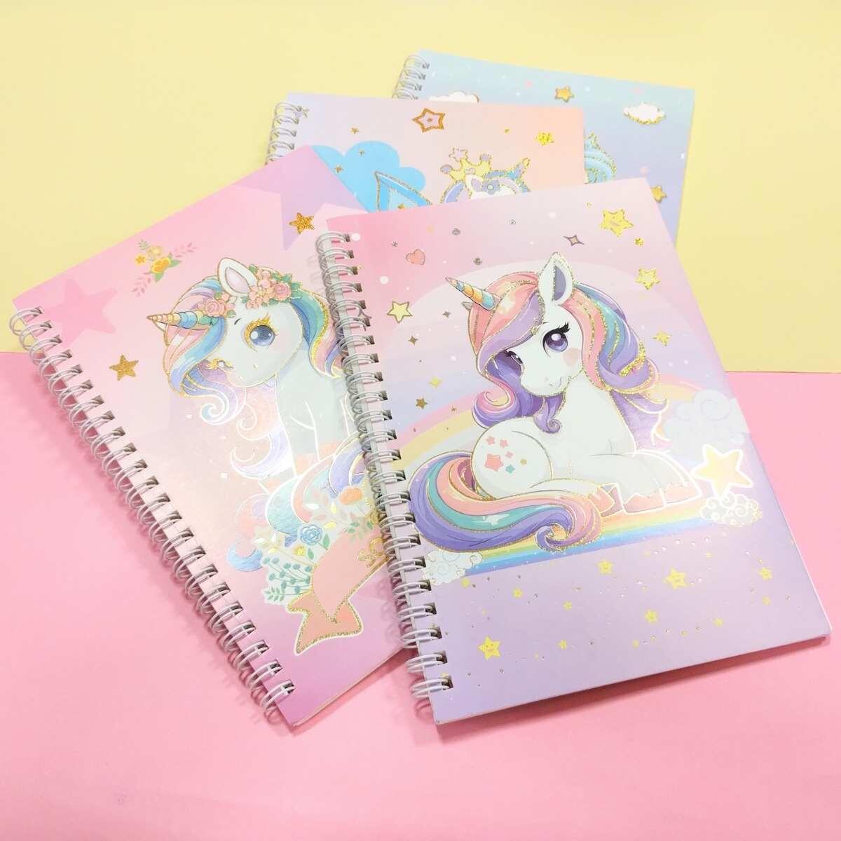 Cuaderno Unicornio - 60 hojas  rayadas