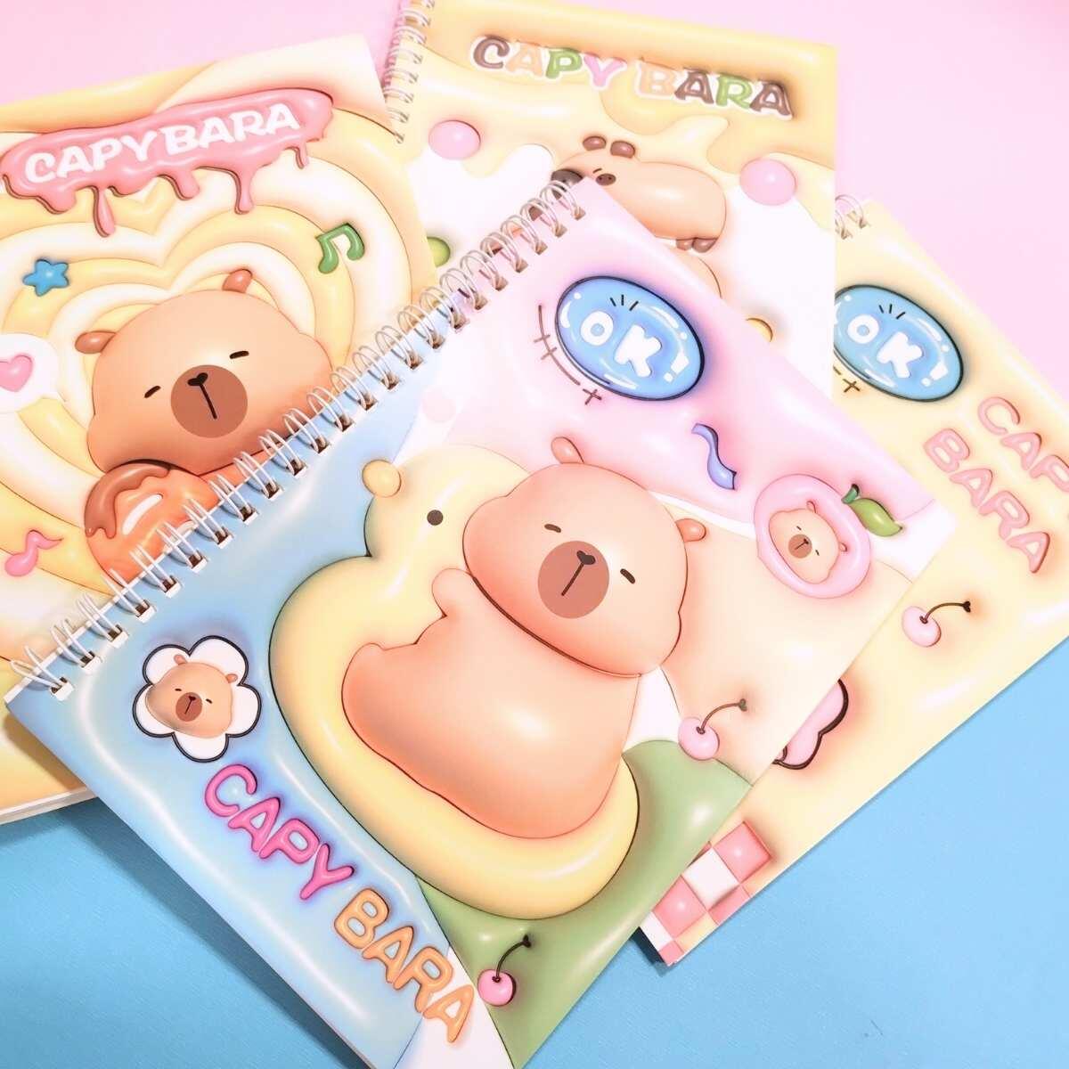 Cuaderno Capybara - 60 hojas  rayadas