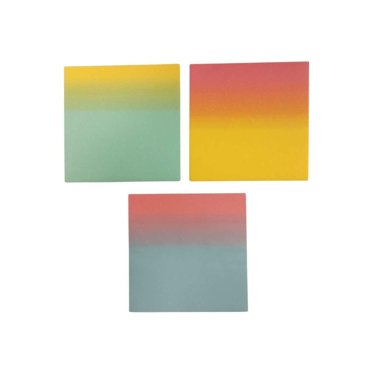 Post it Degrade c/brillos - 50 hojas 