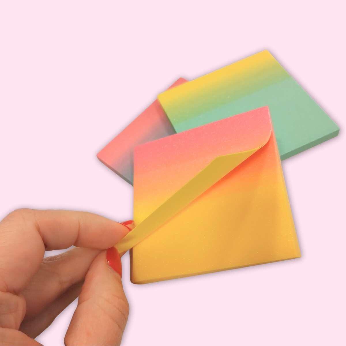 Post it Degrade c/brillos - 50 hojas 