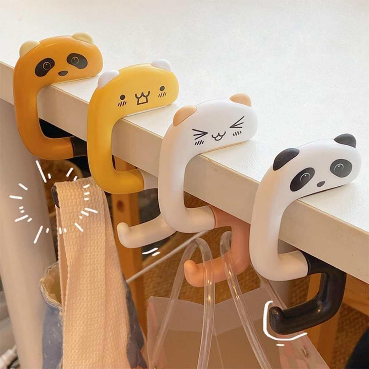 Gancho plastico para bolso/mochila Animalitos