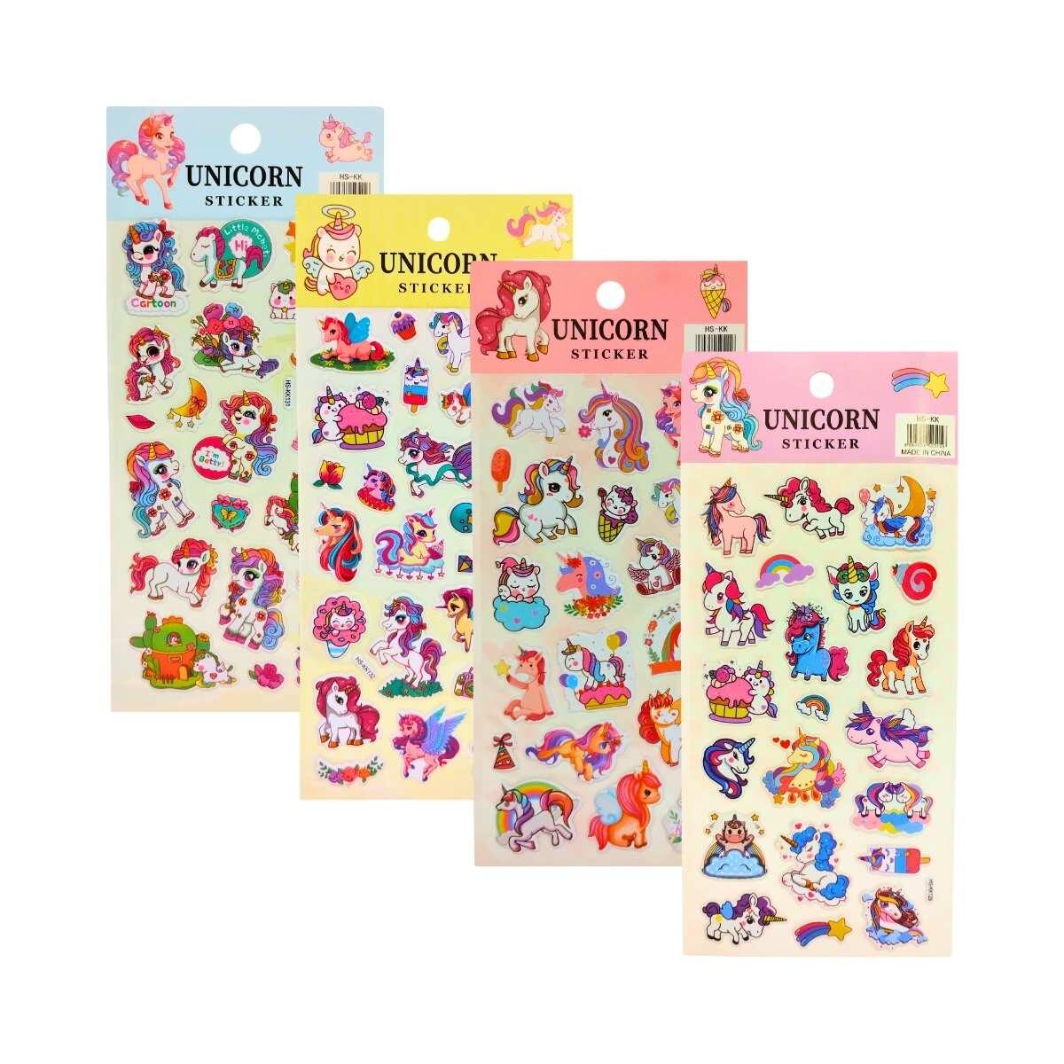 Sticker goma eva Unicornio