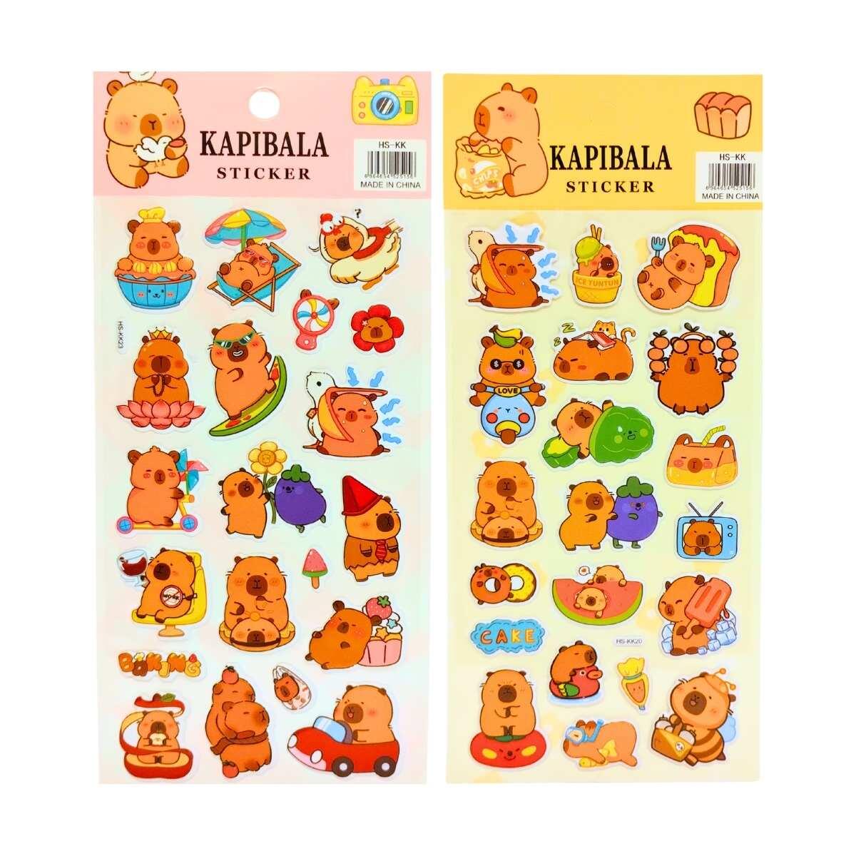 Sticker goma eva Capybara