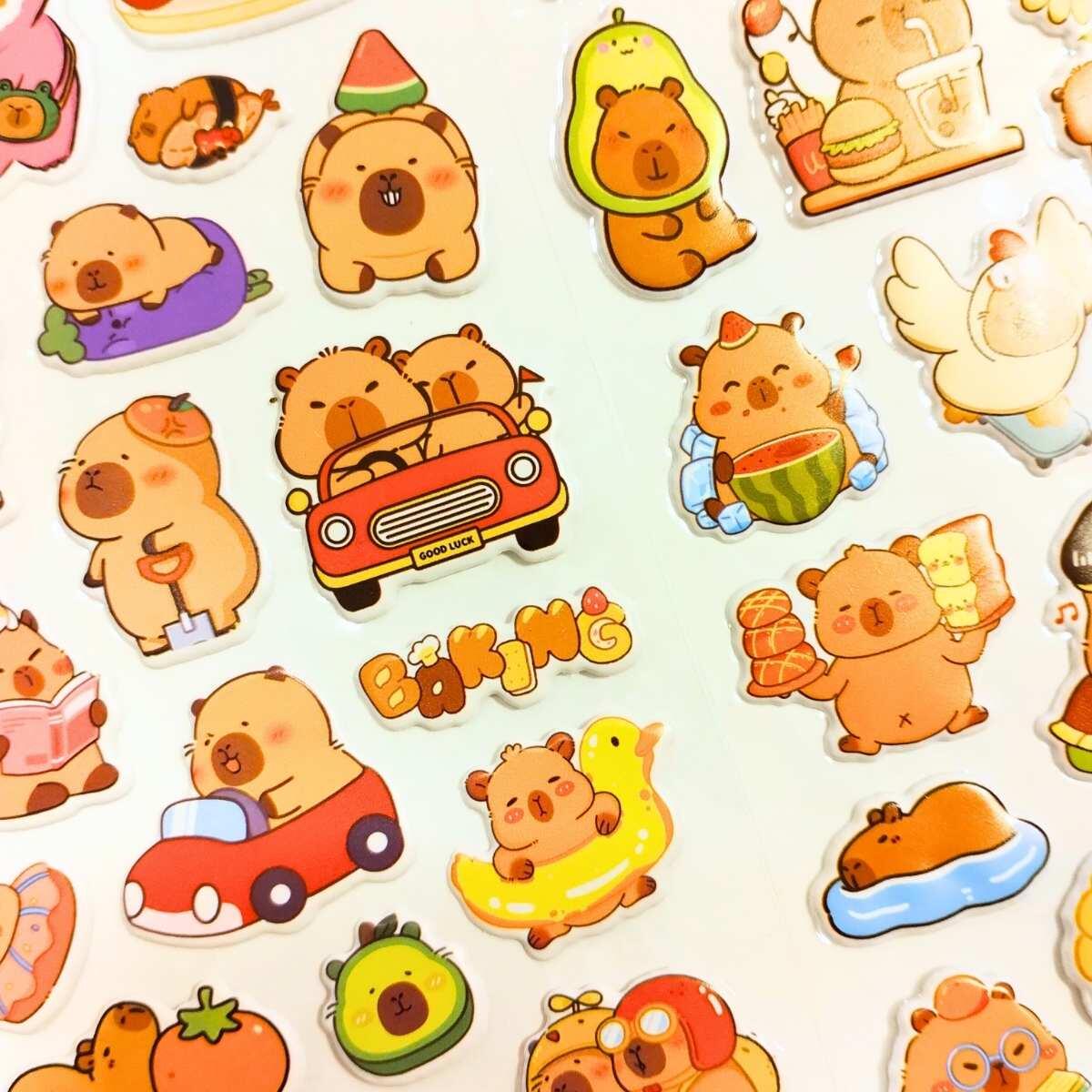Sticker goma eva Capybara