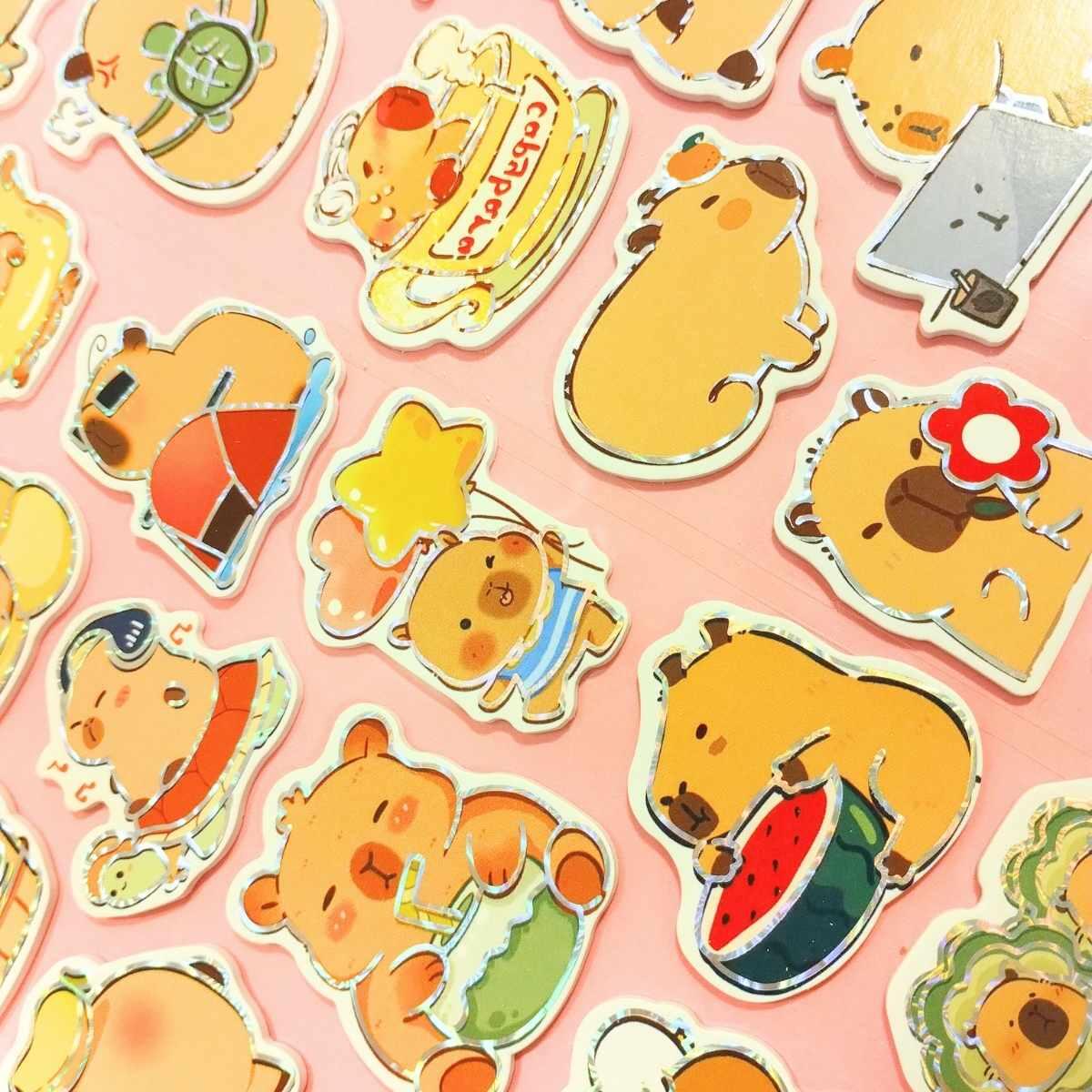 Sticker goma eva Capybara