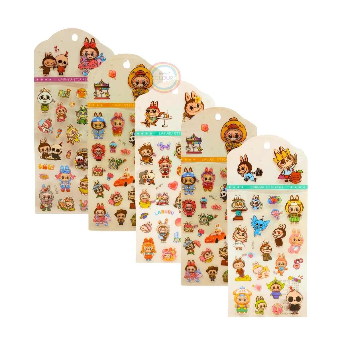 Sticker transparente Labubu