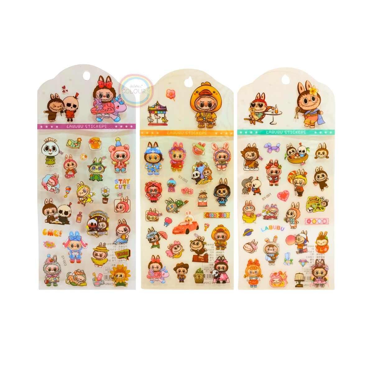 Sticker transparente Labubu