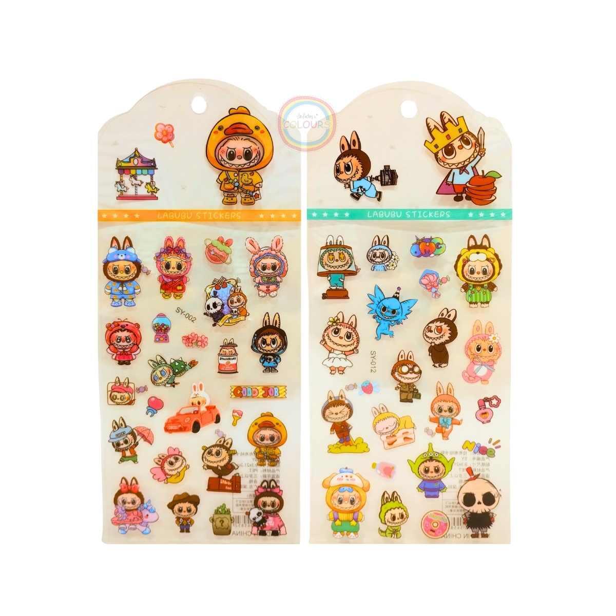Sticker transparente Labubu