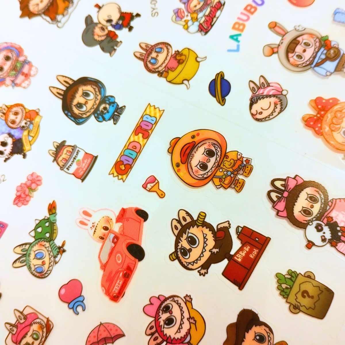 Sticker transparente Labubu