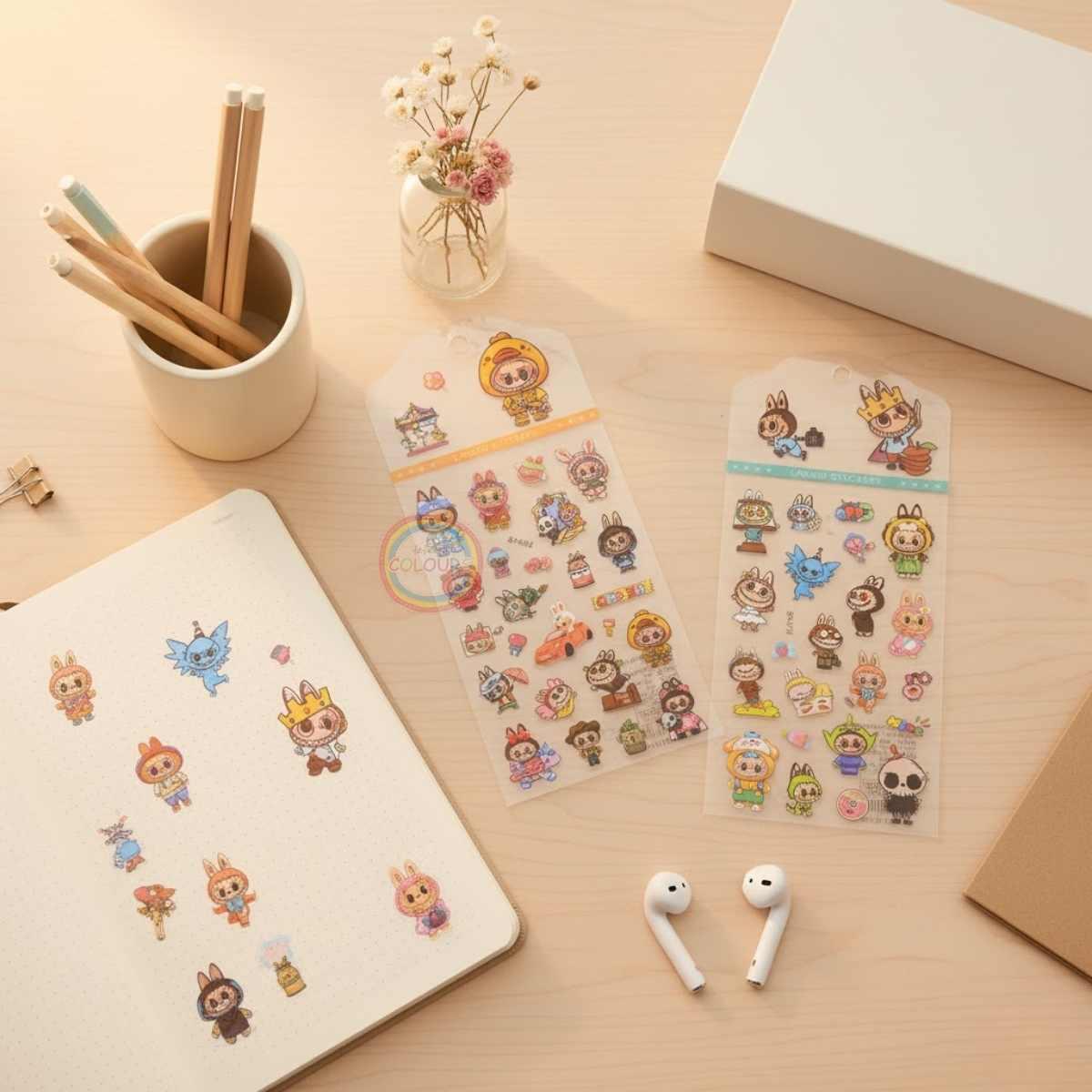 Sticker transparente Labubu