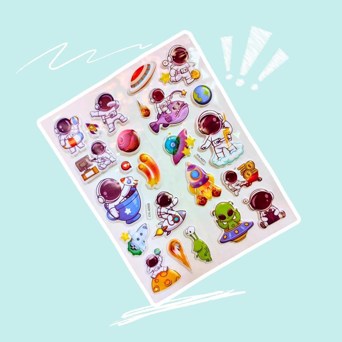 Sticker Pop up Astronauta