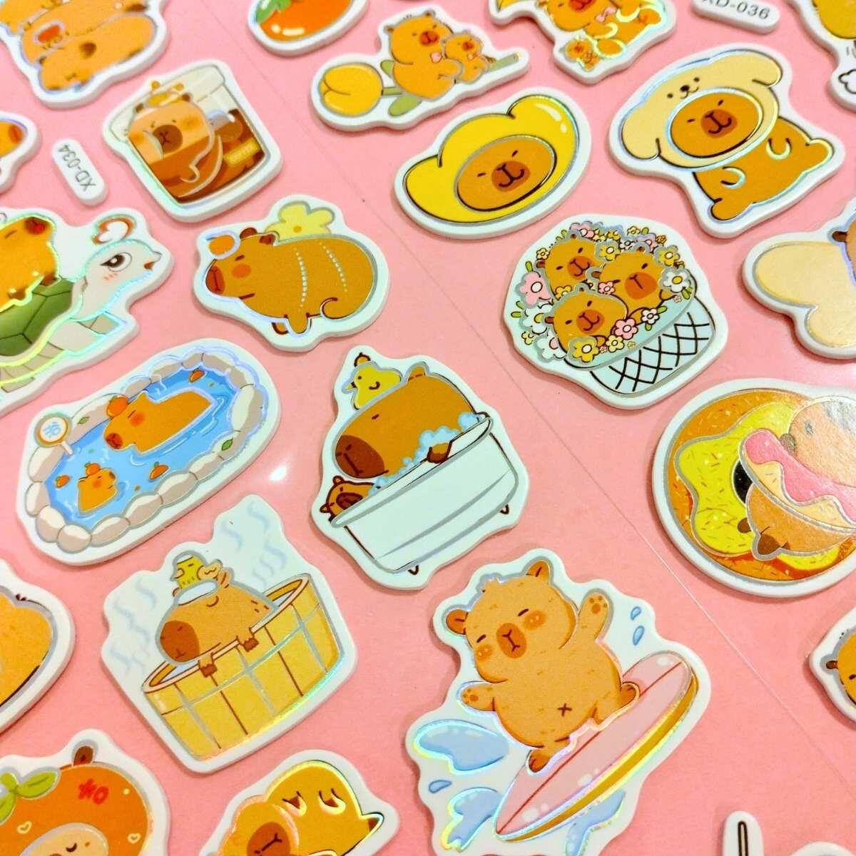 Sticker goma eva Capybara