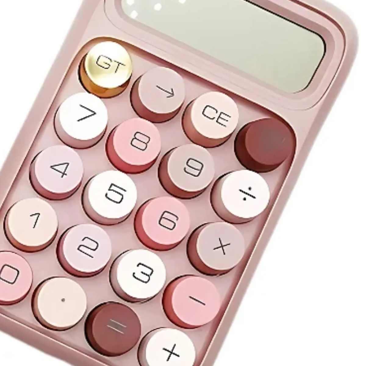 Calculadora a pila Color pastel - 2888