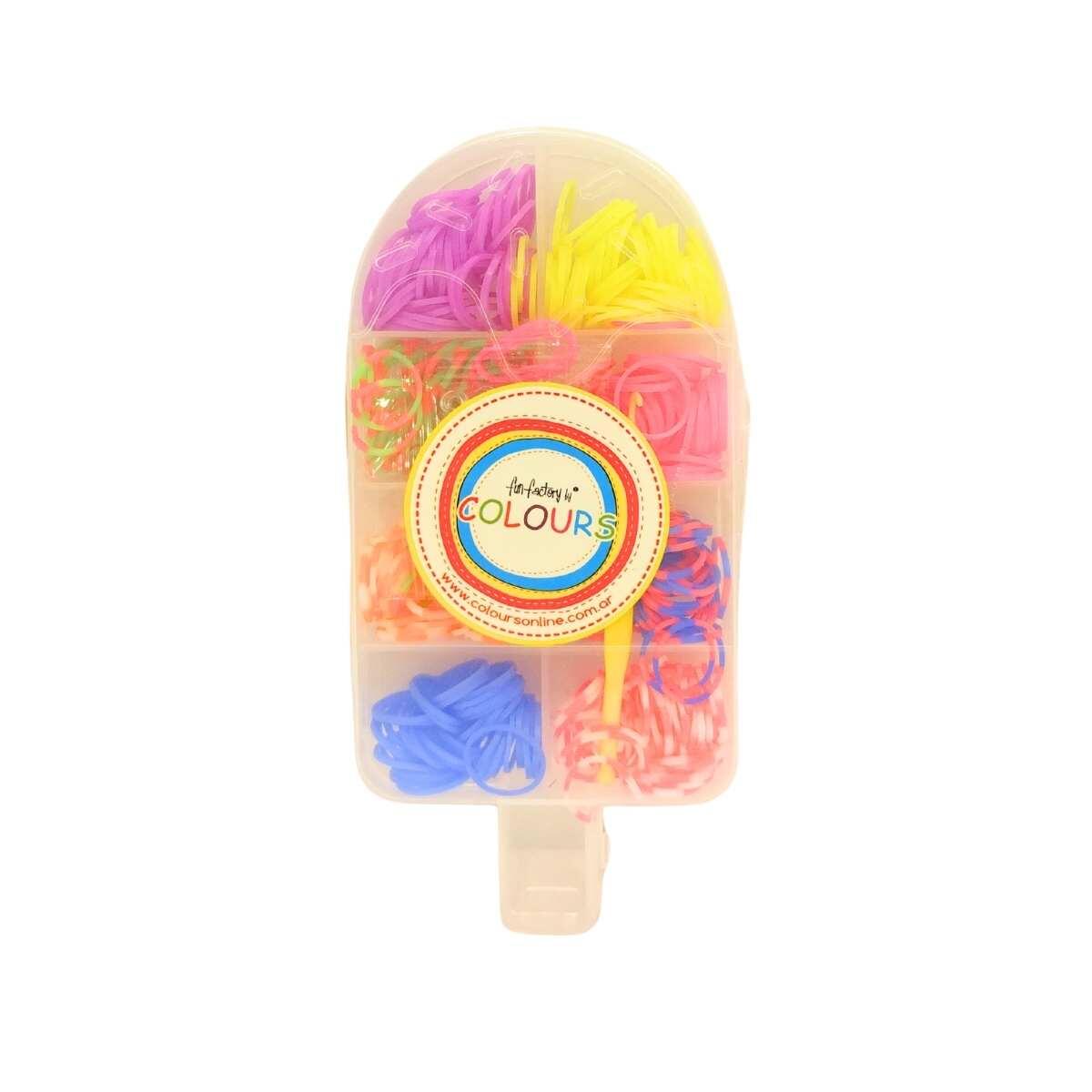 Set banditas colores Paleta Helado - 8 divisiones