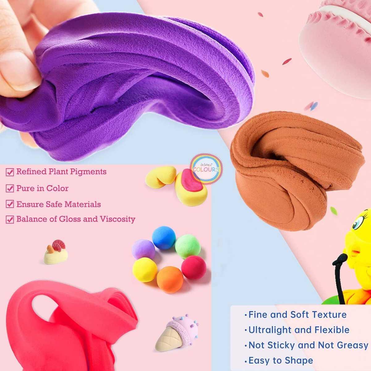 Masa Animales Marinos en pote x 4 colores