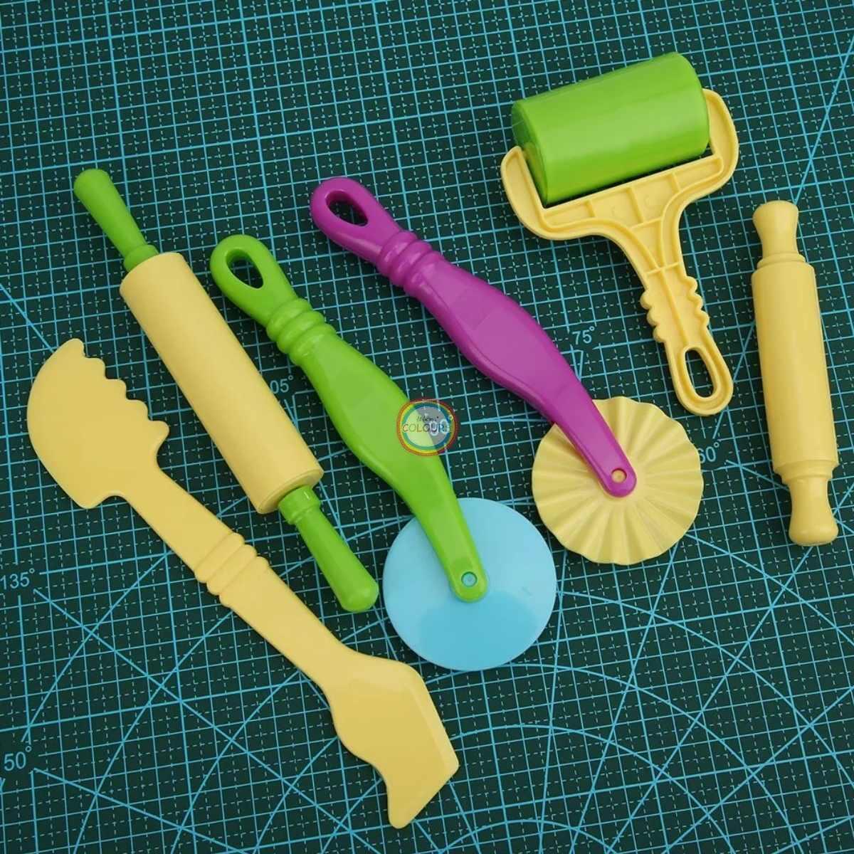 Set Artístico Herramientas para masa x 6 unidades