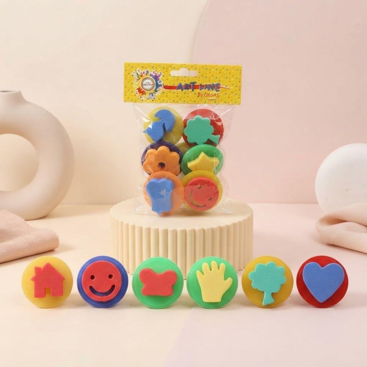 Set Artistico sellos x 6 unidades