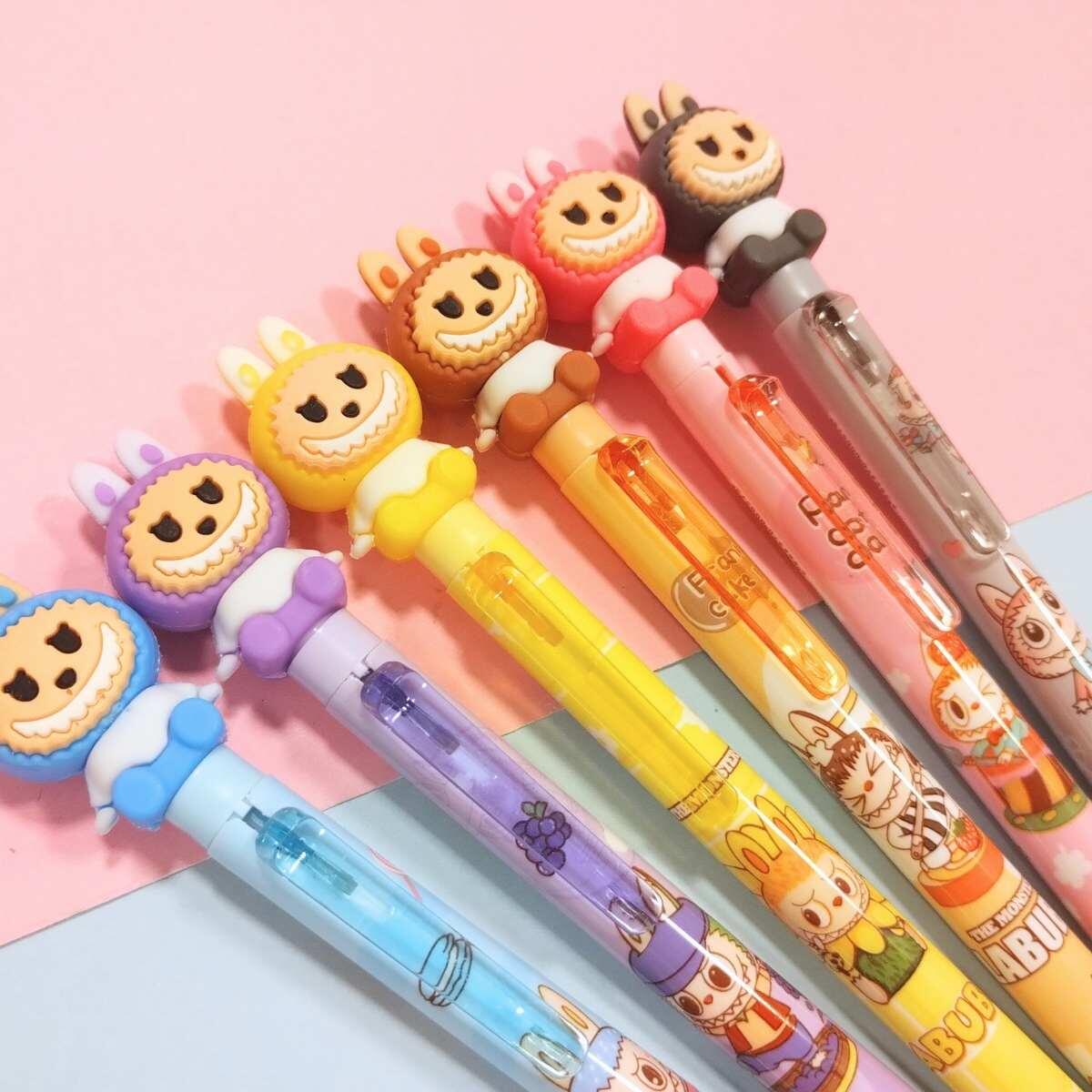 Boligrafo Labubu c/clip cuerpo estampado - 0.5mm
