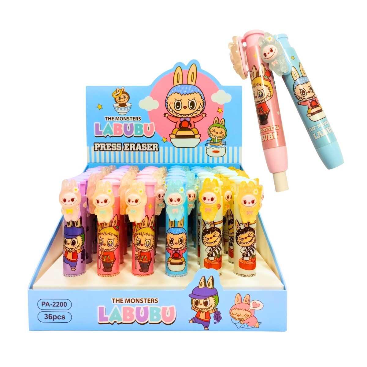 Goma retractil Labubu Monsters