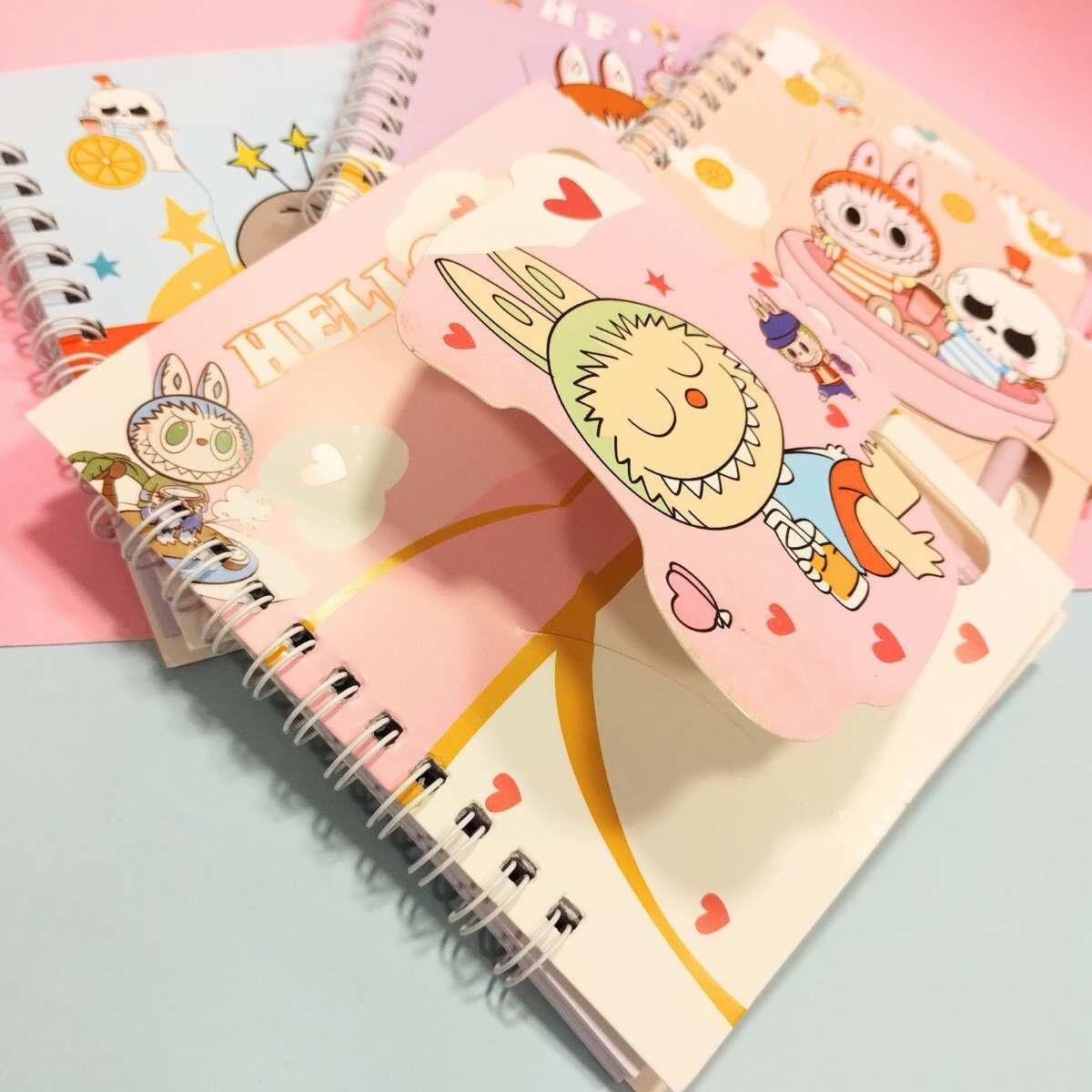 Libreta Labubu c/boligrafo - 50 hojas