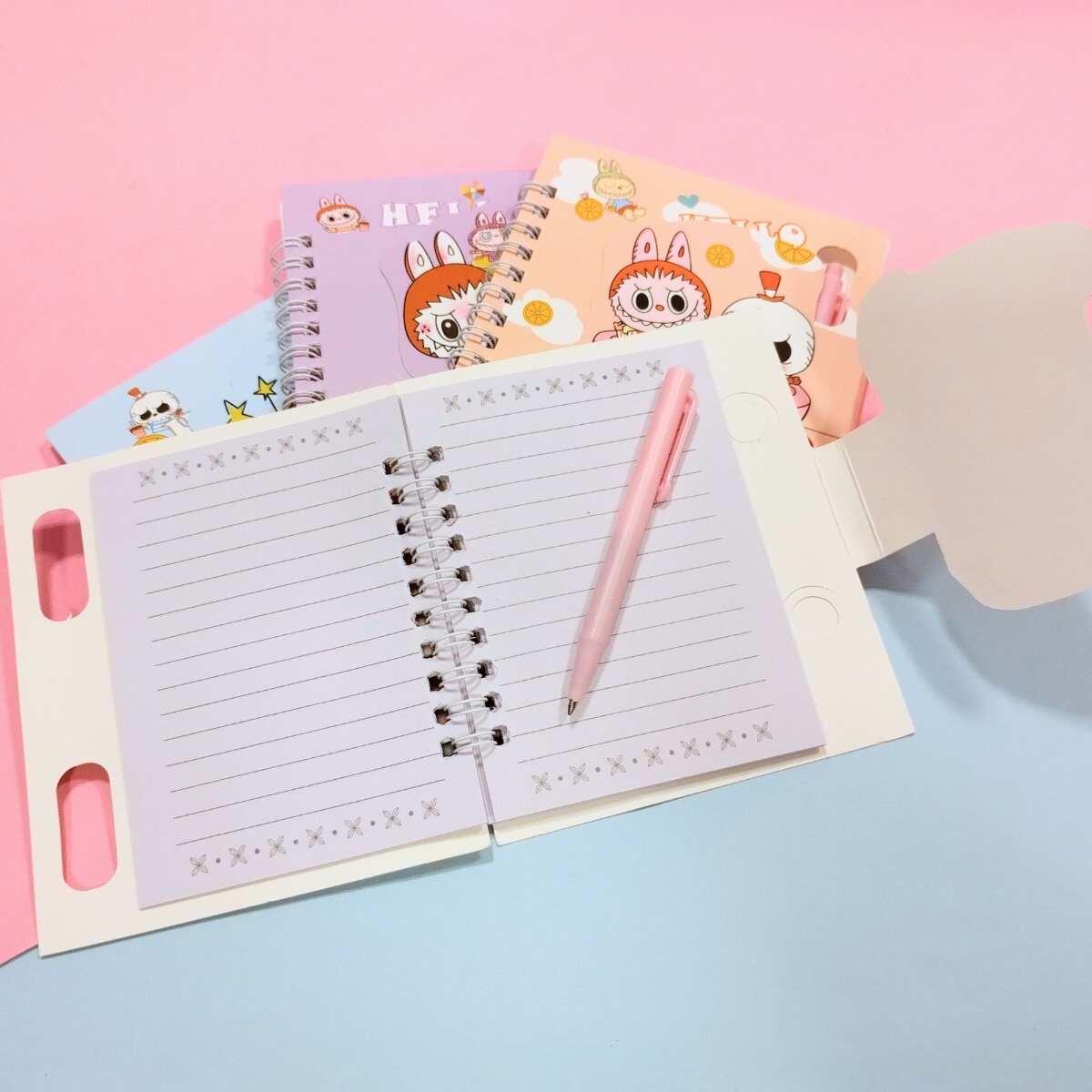 Libreta Labubu c/boligrafo - 50 hojas