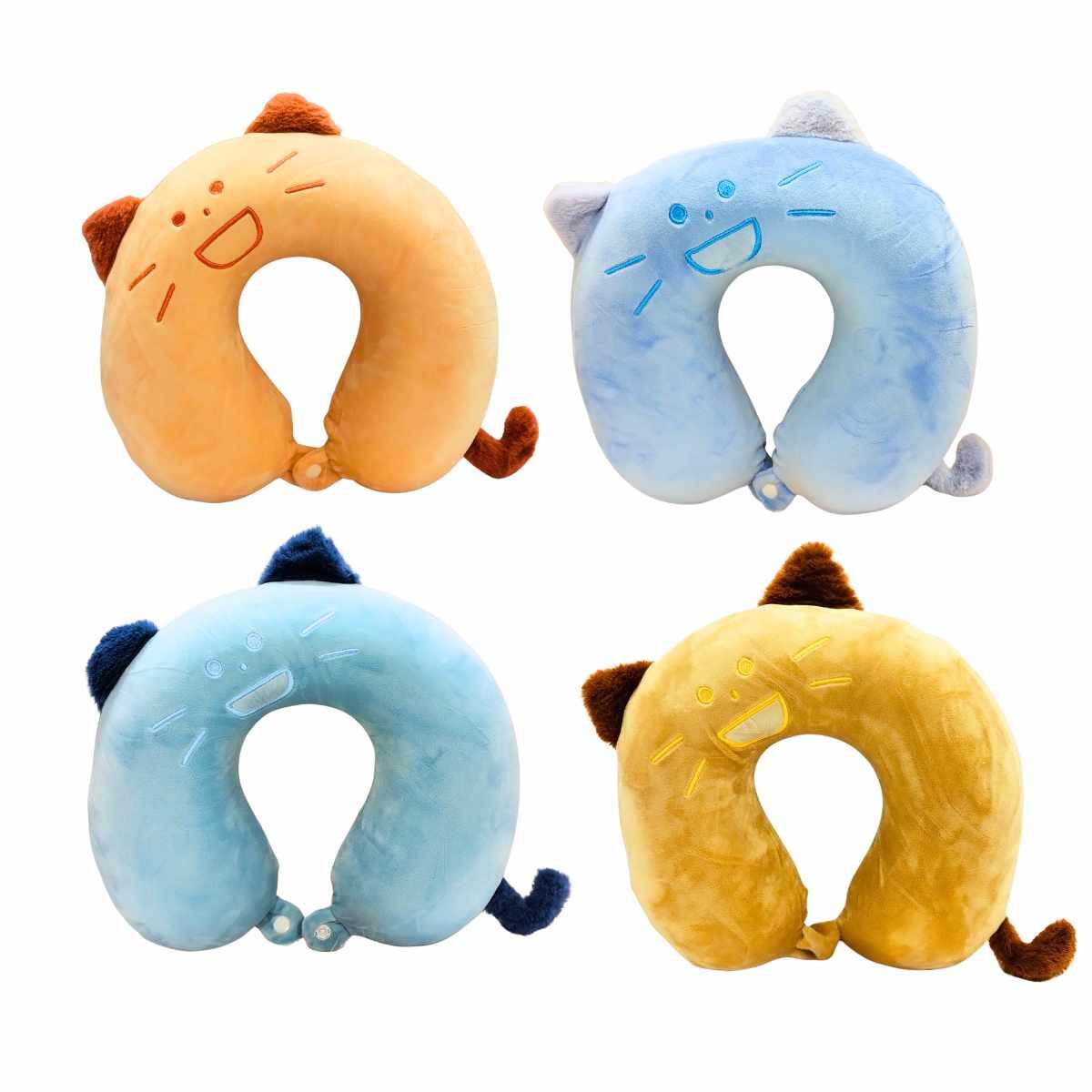 Almohada para cuello Gatitos c/oreja y cola