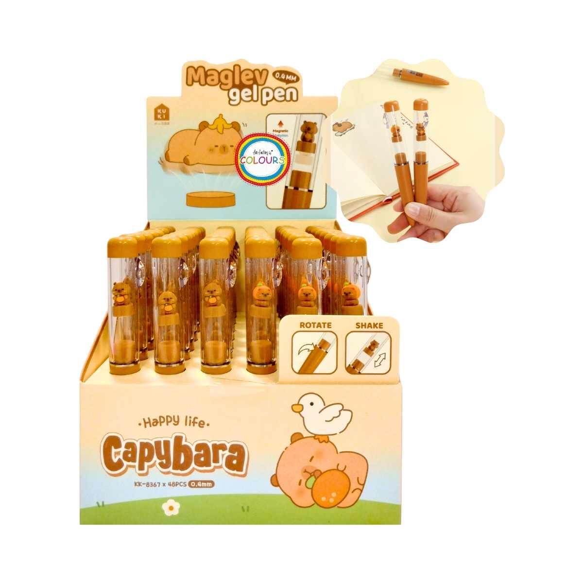 Boligrafo Capybara c/iman - Tinta azul